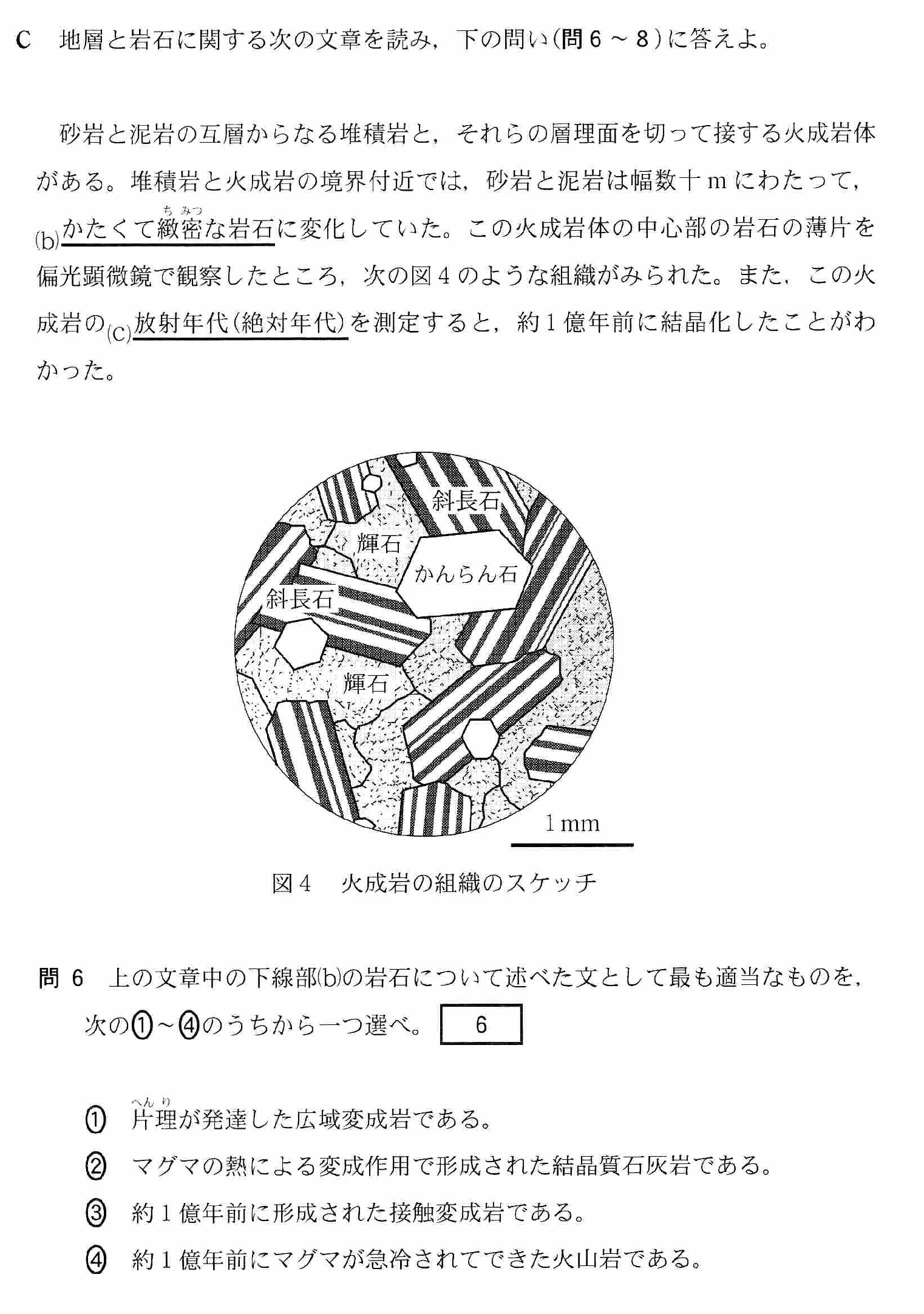 19 センター試験 新地学教室