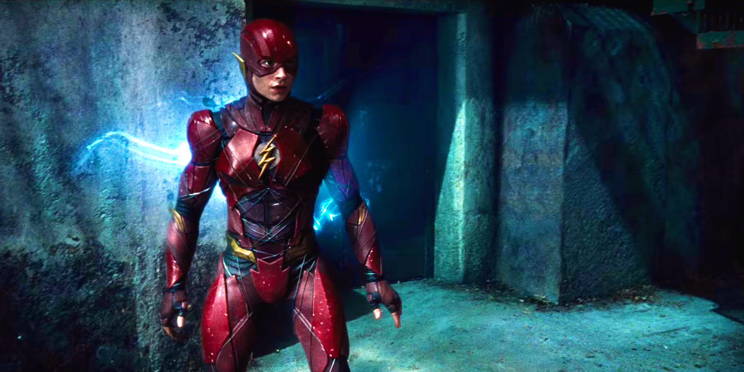 Ezra Miller in The Flash Movie