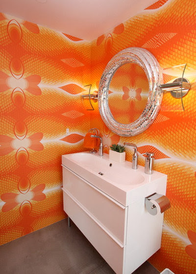 Contemporary Cloakroom by Chimera Interior Design