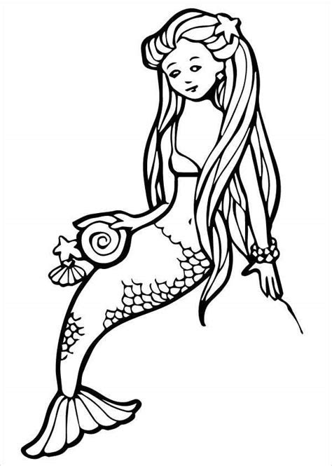 Dive into an underwater fantasy world with these 50 enchanting mermaid coloring pages that are all free to print and download! 7 mermaid coloring pages