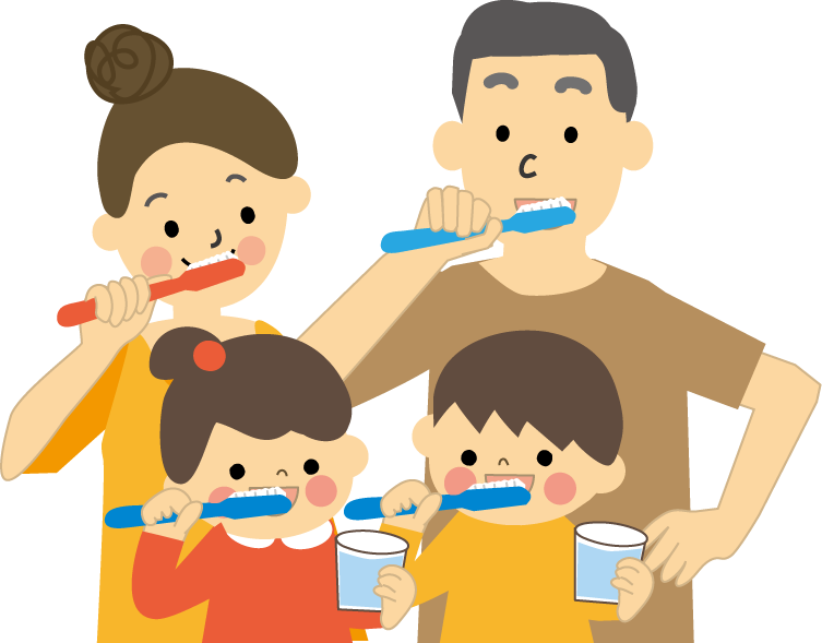 歯磨き はみがき のイラスト 無料イラスト フリー素材