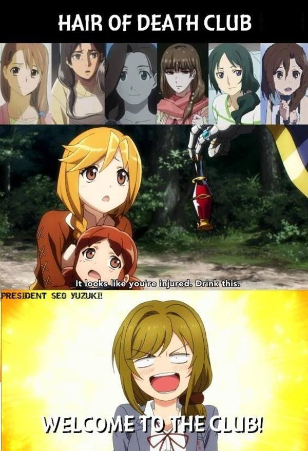 Hair of Death Club  Anime / Manga  Know Your Meme