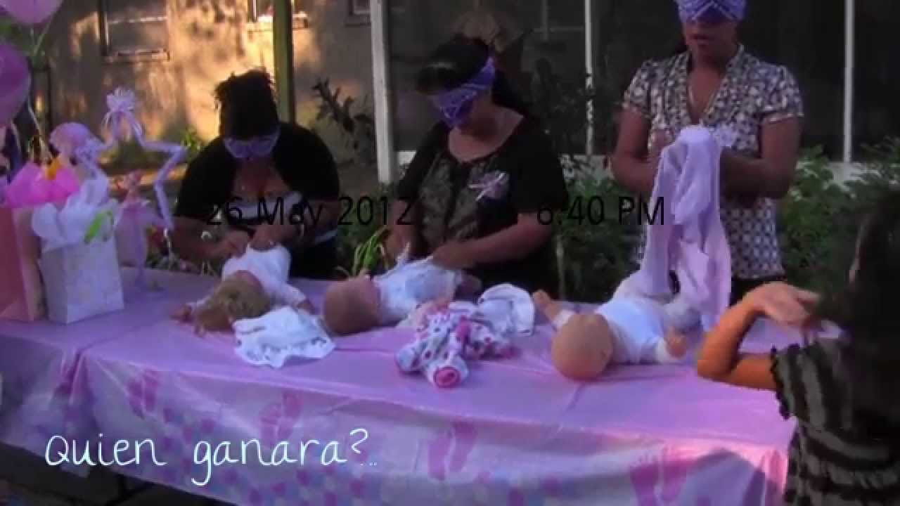 Juegos de Baby shower! Divertidos - YouTube