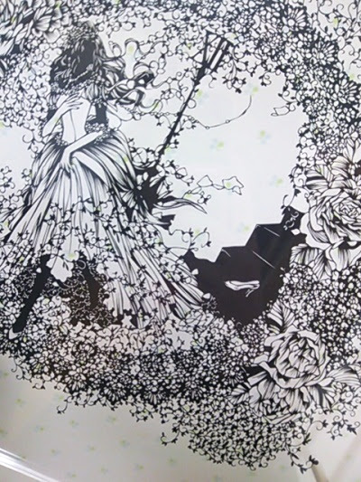 とりあえず完成 切り絵のアトリエ Aika