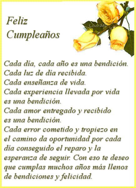 poemas de cumpleanos
