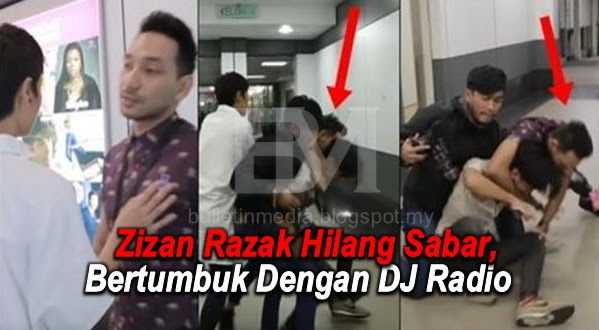 Zizan Razak Hilang Sabar, Bertumbuk Dengan DJ Radio Ketika Hadir Untuk Temuramah Radio Pagi Tadi