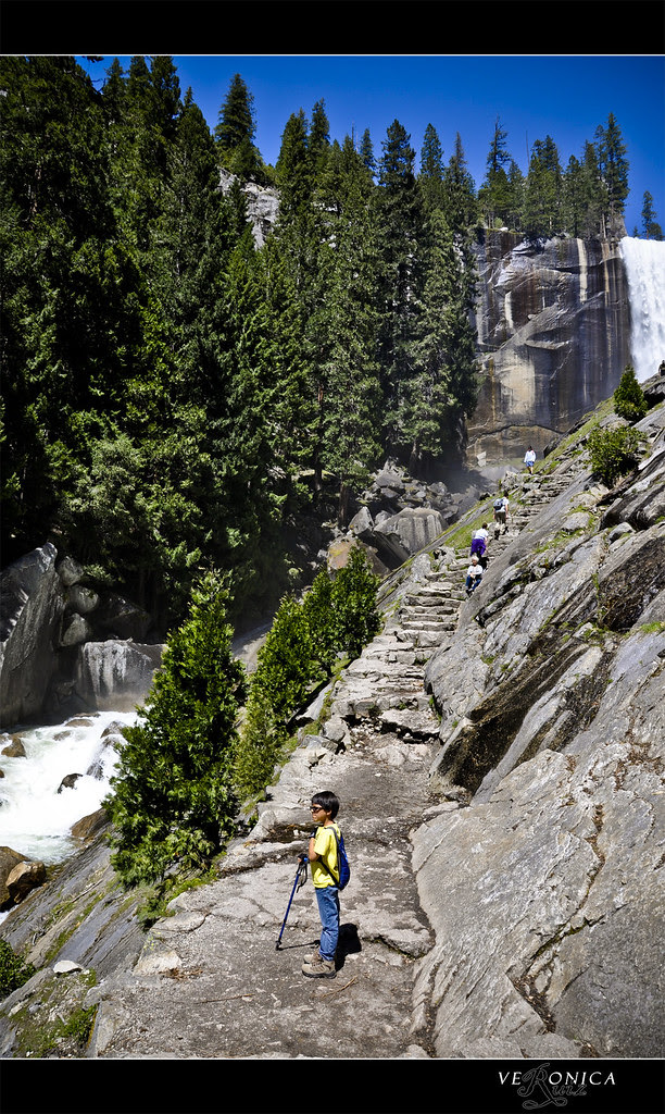 Day 1 -- Yosemite -- Mist Trail