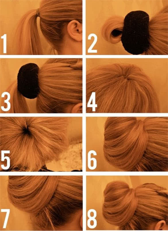 How to Do a Messy Bun with Long Hair: 4 Bun Styles