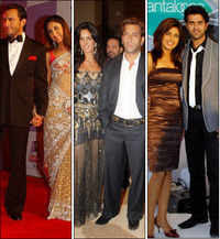 Saif Ali Khan, Kareena Kapoor, Katrina Kaif, Salman Khan, Priyanka Chopra, Harman Baweja.