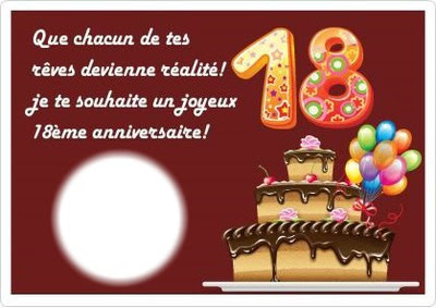 Texte Carte Anniversaire 18 Ans Fille Wizzyloremaria Official