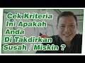 Cek Kriteria Ini Apakah Anda Di Takdirkan Hidup Susah / Miskin ?