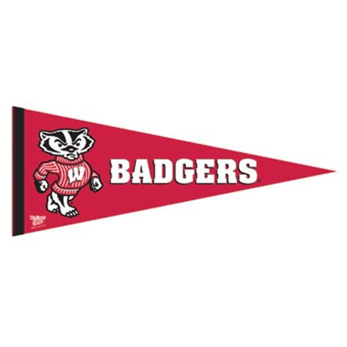 Wisconsin Badgers 12'' x 30'' Premium Felt Pennant