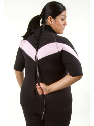 Henderson Womens 3mm Thermoprene Backzip Shorty
