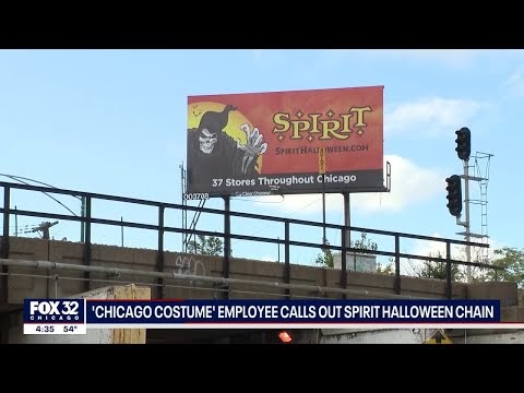 Chicago costume shop calls out Spirit Halloween chain for putting up large billboard nearby