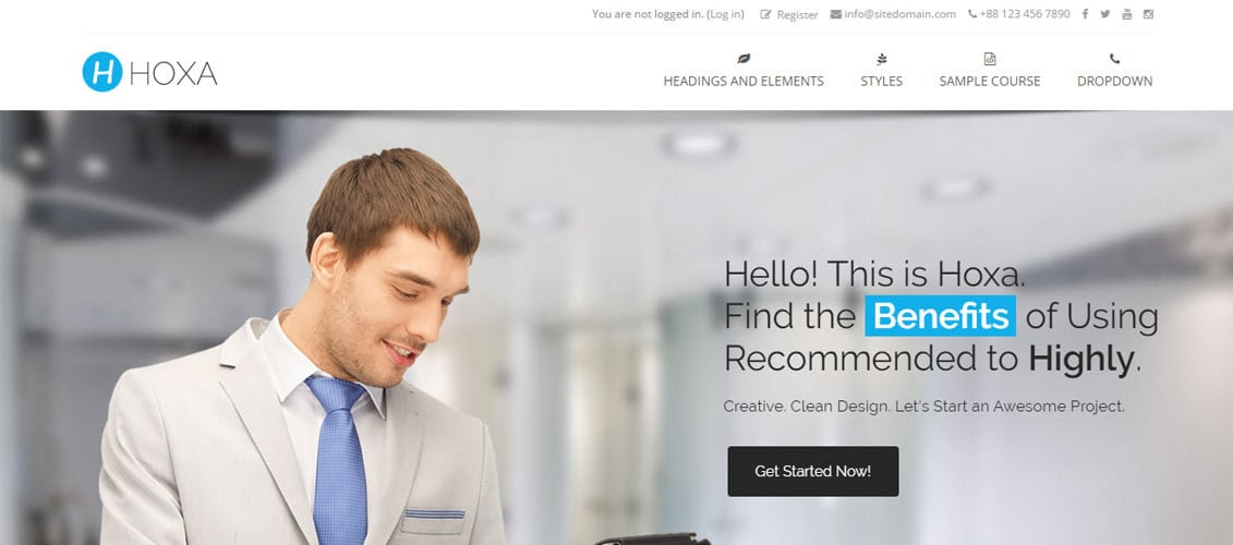 Hoxa---Responsive-Moodle-Theme