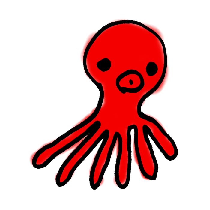 蛸のイラスト