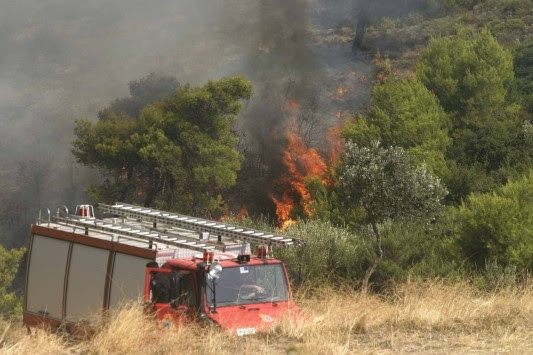 Μυτιλήνη: Επικίνδυνη φωτιά τώρα και μπλάκ άουτ στο μεγαλύτερο μέρος του νησιού - Πυρκαγιά κοντά σε δεξαμενές της ΔΕΗ!