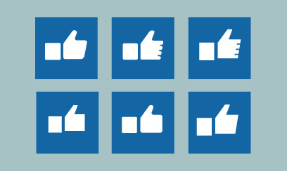 Facebook風 いいねイラスト 5 Ec Design デザイン