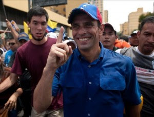 En la imagen un registro del líder de la oposición venezolana, Henrique Capriles. EFE/Archivo
