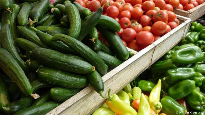 Leben ohne Verpackung Gemüse ohne Verpackung