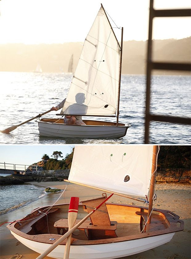 ... the time it takes to build your own wooden sailboat with this DIY kit