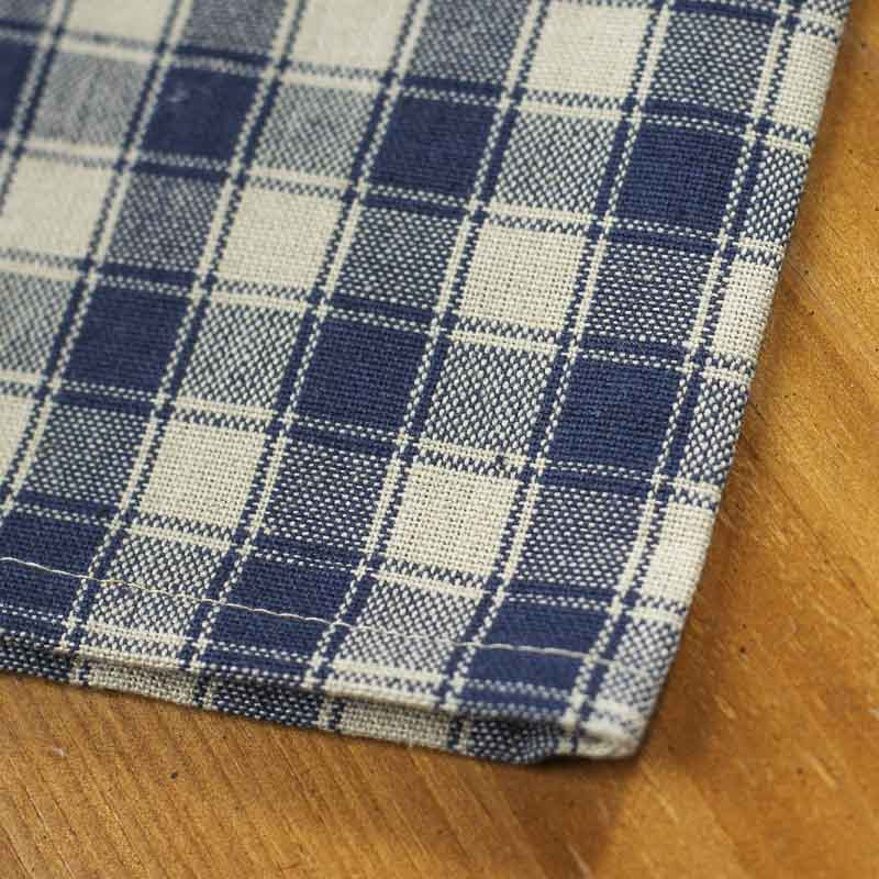 Navy House Check Dish Towel Kitchen Towels Primitive Decor Navy House Check Dish Towel Kitchen Towels Primitive Decor
