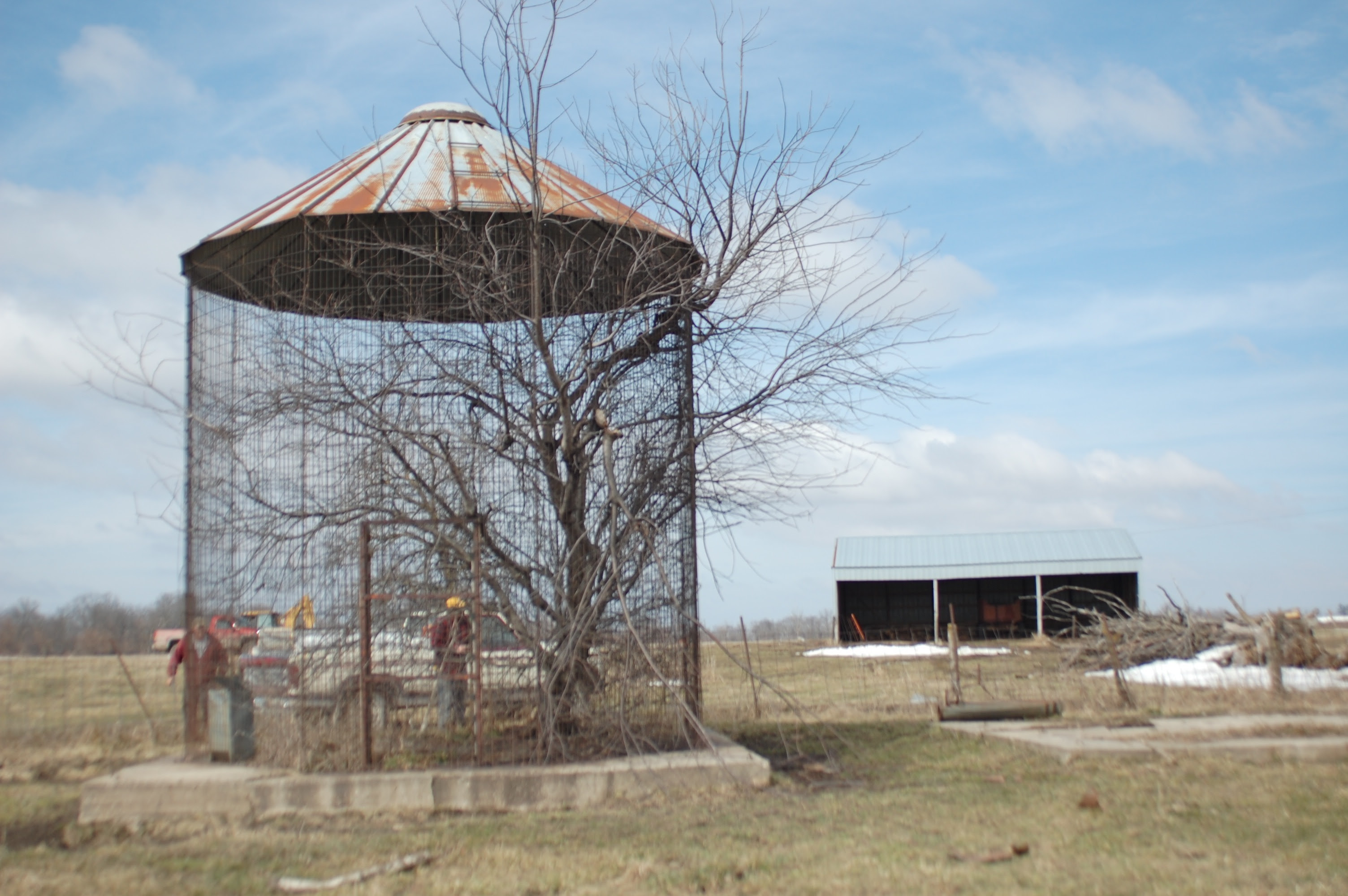 Grain Bin For Firewood | Arboristsite.com