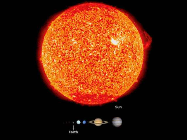 size of earth