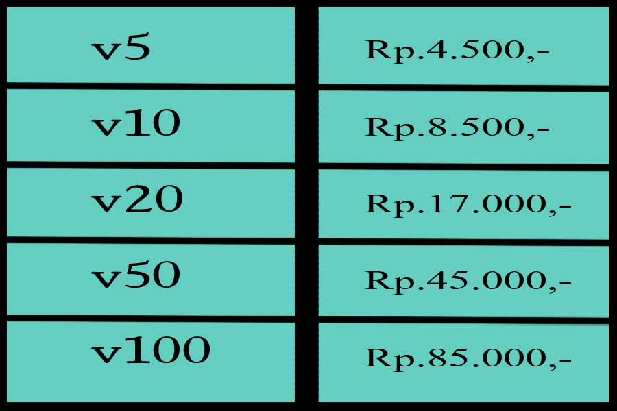 DAFTAR HARGA - WELLCOME TOPT.CENTRAL PULSA
