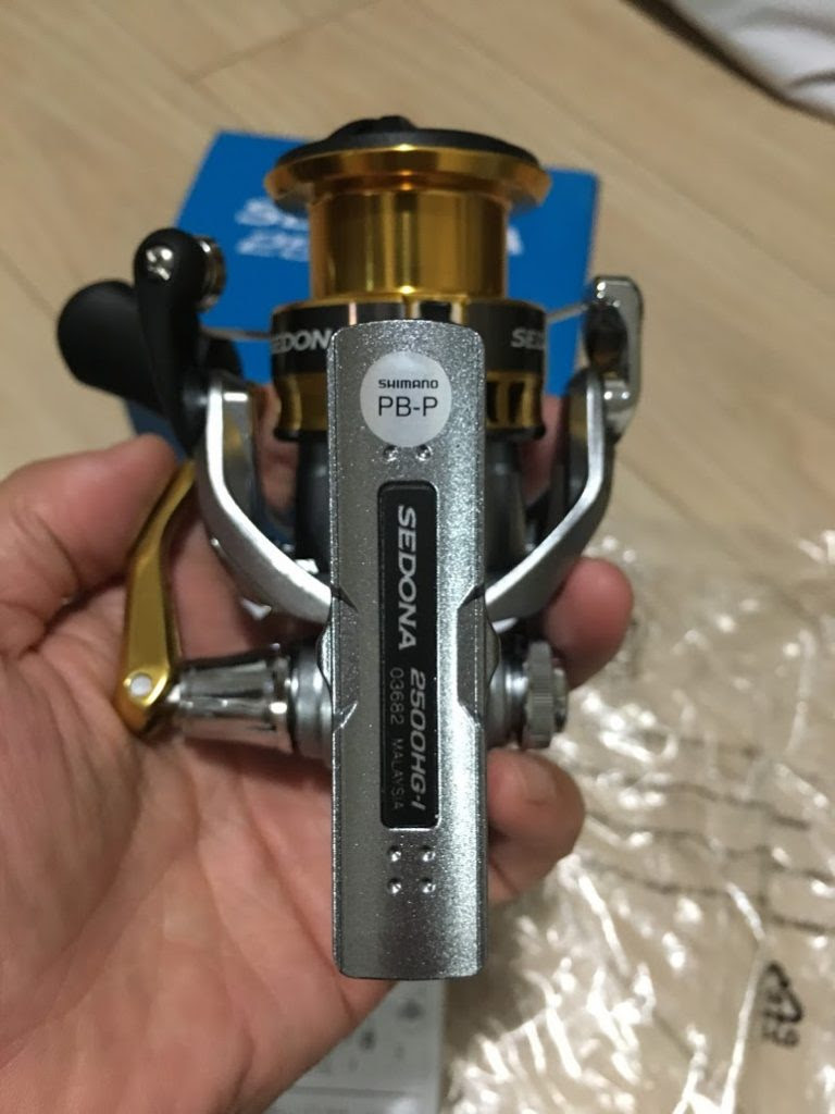 17年シマノリール 17セドナ2500hg インプレ カスタム 前編