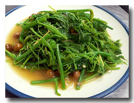 炒青菜 Chǎo Qing Cai 青菜炒め 台湾 世界の食べ物 A Food Of The World