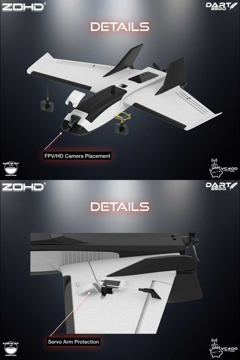 Zohd Dart 250G 570mm Epp Fpv PNP Version‎ - General Hobby