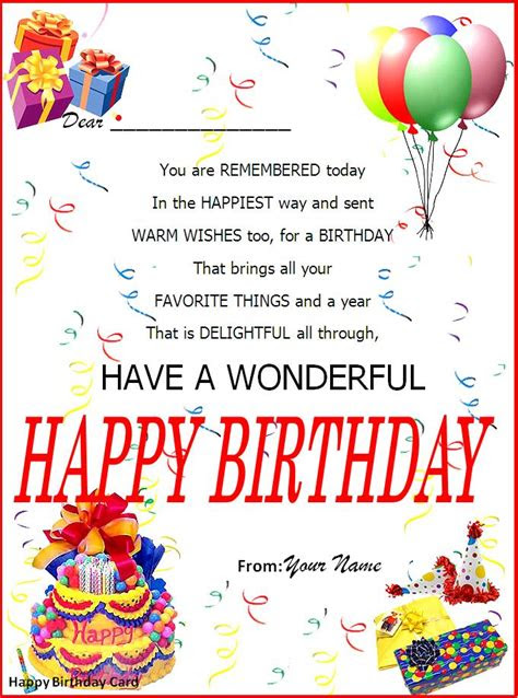  19 birthday wish cards party ideas