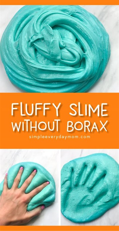Fluffy Slime Recipe Without Borax