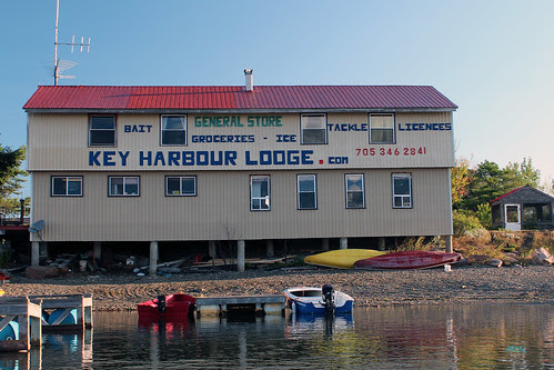 Canoeing on the Key
River and Georgian Bay, Ontario, Canada, August, 2012