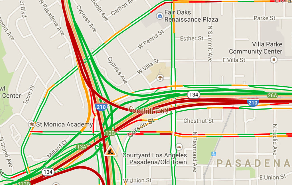 Big Rig Crash Suspends Gold Line Service In Pasadena Update