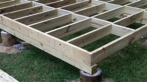 build  shed floor youtube