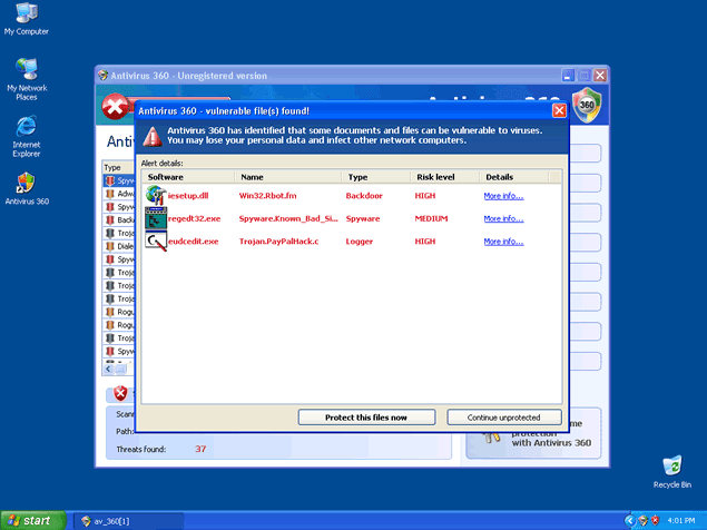 Remove Antivirus 360 (Removal Guide)