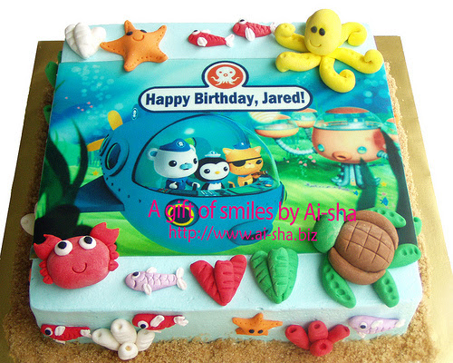 Birthday Cake Edible Image Octonauts