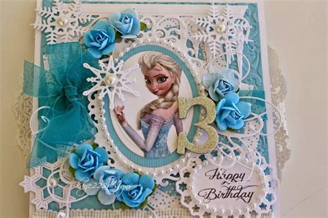  beyond beauty disney elsa birthday card