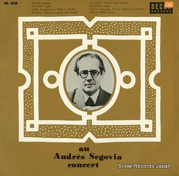 SEGOVIA, ANDRES concert