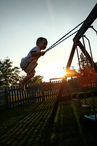 Swinging till the sun goes down