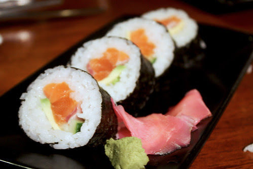 Raw Salmon Roll