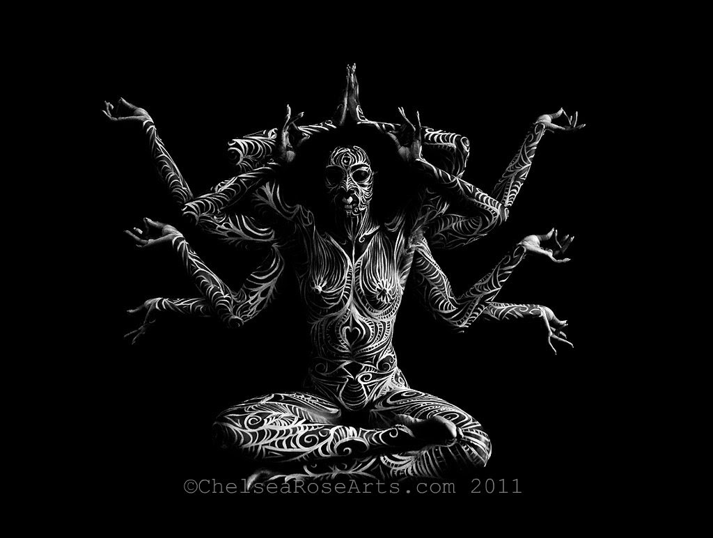The Goddess In All Of Us-body art photography