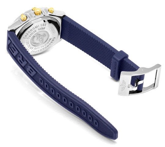 Originalfoto BREITLING WINDRIDER CHRONOMAT STAHLGOLD DIVERPRO