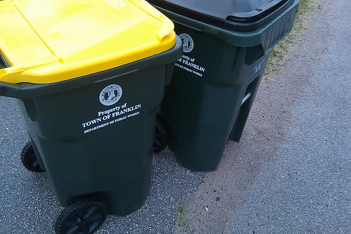 Franklin Residents: Trash and Recycling pick up schedule - no delay this week