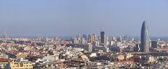 Barcelona panorama