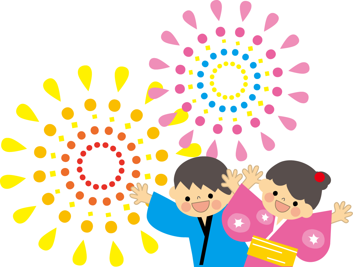 花火のイラスト 無料素材