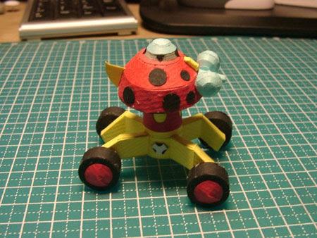 Ladybug-Drone  Papercraft