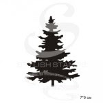 Штамп Елка №4